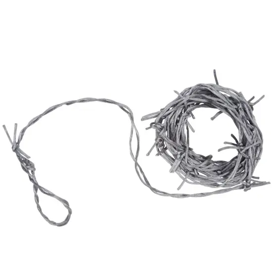 Silver Barbed Wire Garland (Pack of 12) {1}