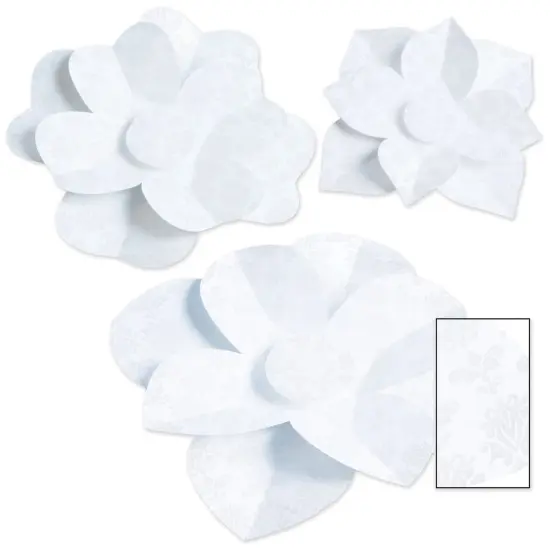 Paper Flowers, (Pack of 12) {1}