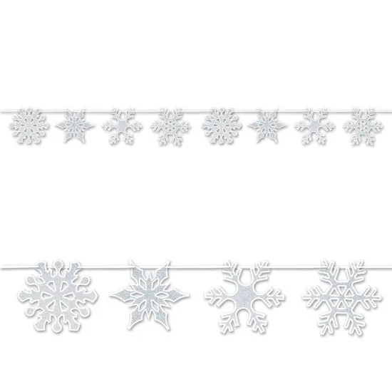 Snowflake Streamer, (Pack Of 12) {1}