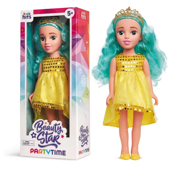 Beauty Star Party Time Yellow. Dolls – Where Fashion, Fun Spark Creativity! {1}