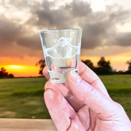 2oz Claddagh Shot glass {3}
