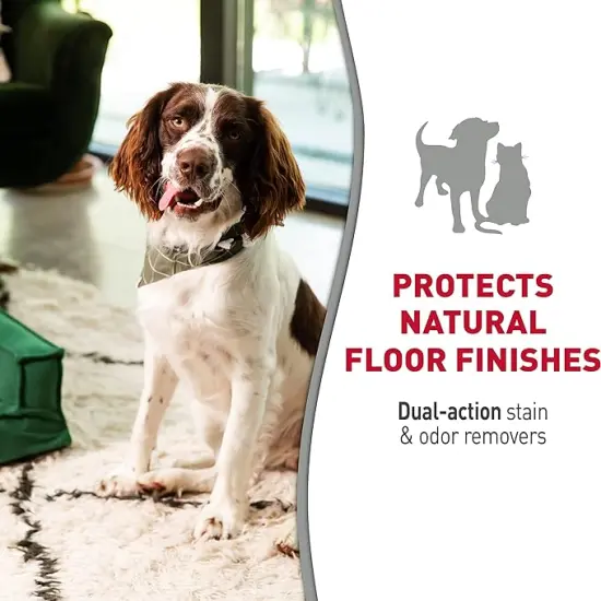 Nature's Miracle&reg; - Hard Floor Cleaner, Dual-Action Stain & Odor Remover, Protects Natural Floor Finishes, 24 oz {3}