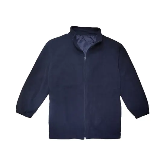 Youth Polar Fleece Zip-Up Jacket | RADYAN&reg; Navy {5}