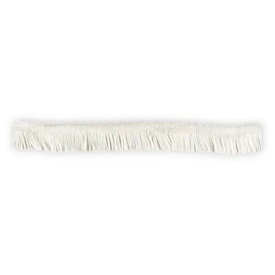 10 yards of 1" Chainette Fringe Trim | 10 yard cut White {1}