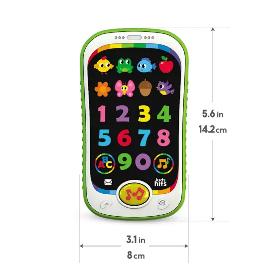 Kids Hits Educational Toddler Smart Phone Toy Counting Fun {5}