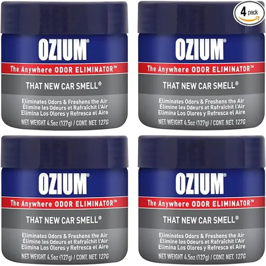Ozium&reg; - 4.5 Oz. 4 Pack Odor Eliminating Gel for Homes, Cars, Offices and More, Original Scent {2}
