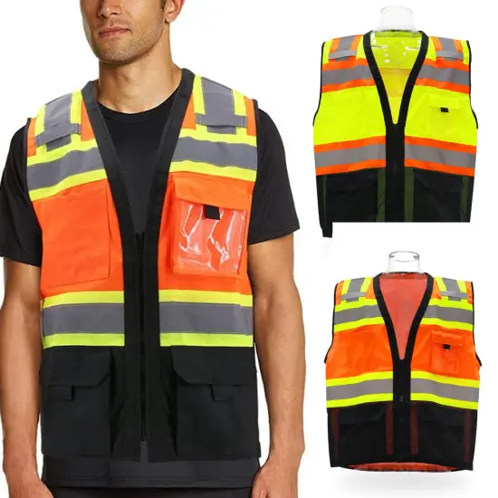 High-Visibility Safety Vest | RADYAN&reg; Yellow/black {2}