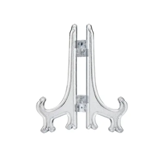 24 Pack 3-inch Mini Easel Display Stand for Sports Trading and Baseball Cards - Small Acrylic Holder for Pictures {5}