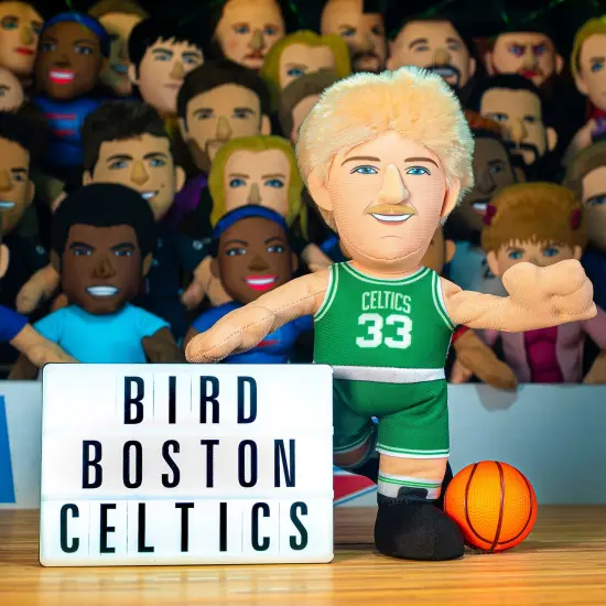 Bleacher Creatures Boston Celtics Larry Bird 10" Plush Figure {2}