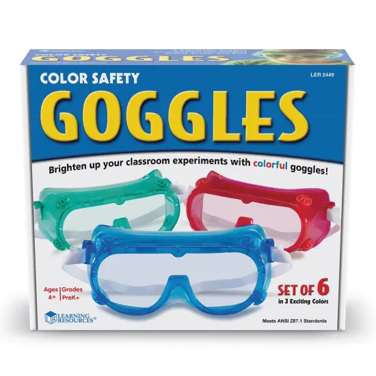 Learning Resources Children's Safety Goggles - Set of 6 {5}
