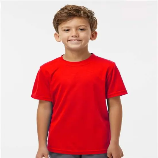 Augusta Sportswear&reg; Youth Nexgen Wicking T-Shirt Scarlet {1}
