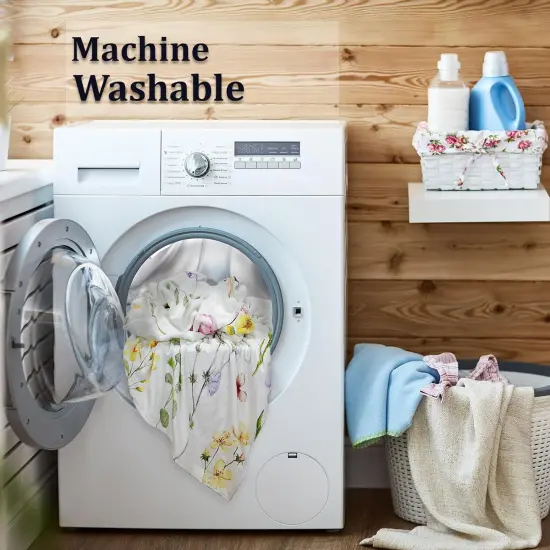 Botanical Floral Printed Throw Blanket - 50"x60" {7}