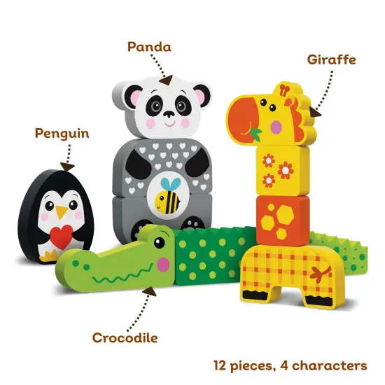 Kids Hits: Build Your Own Adventure with the Wooden Blocks Panda and Friends! {4}