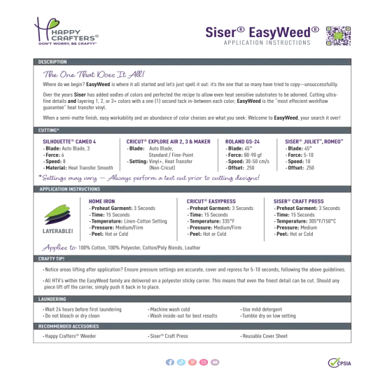 Siser&reg; EasyWeed&reg; 11.8" x 24" Sheet Fluorescent Pink {7}