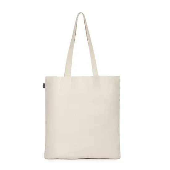 1 Pack Aesthetic Canvas Tote Bag for Women, Reusable Cotton Tote Bag for, Grocery, Shopping, Beach & Gifts for Women {4}