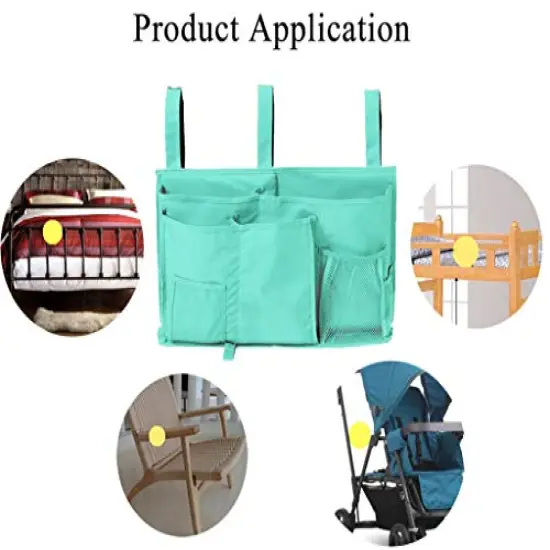 Bunk Top Bed Under Bedside Caddy Cup Holder For Outdoor,Home Bed Rail,Armchair,Dining Room,Camping,Reclining Sofa,Rv,Futon Adjustable Arms Reach Organization Caddies For Laptop,Paper,Pad {4}