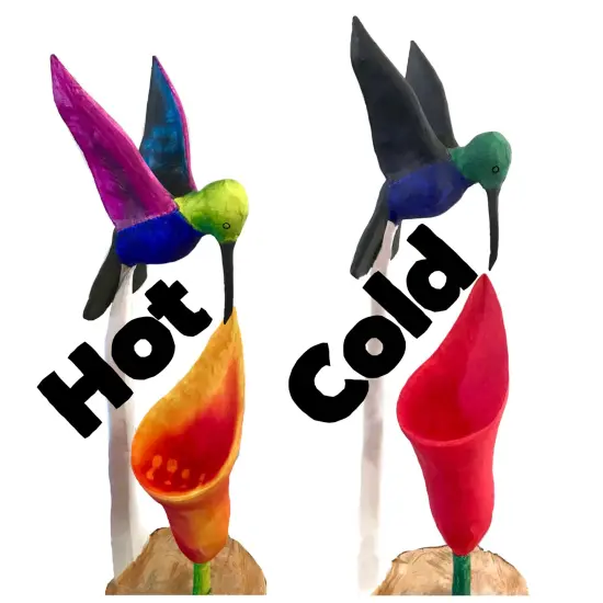 Universal Magic Paints Thermochromic Heat Sensitive for Secret Messages Color Changing T-Shirts & Shoes Green to yellow {4}