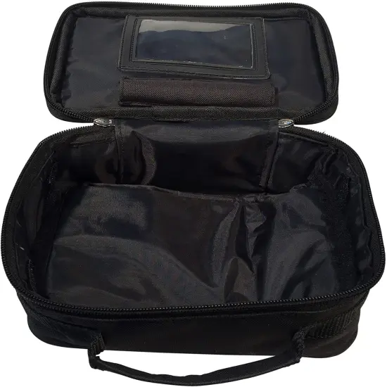 WE Games Padded Chess Travel Bag for Clock or Pieces - Black, 9.5 inches {2}