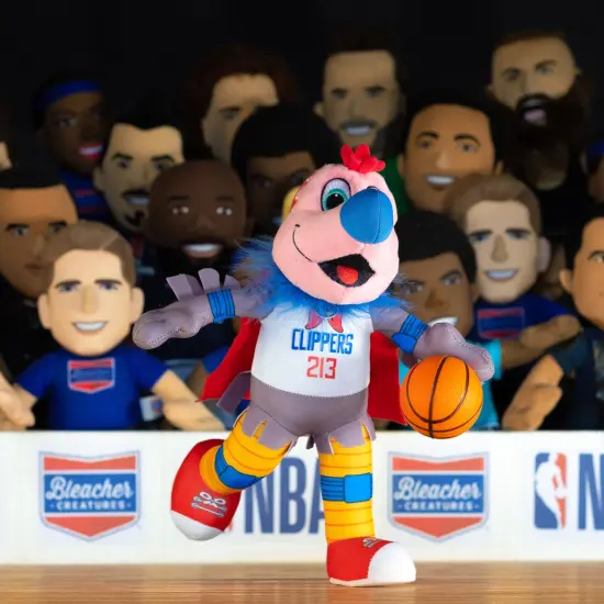 Bleacher Creatures Los Angeles Clippers Chuck The Condor 10" Mascot Plush Figure {4}