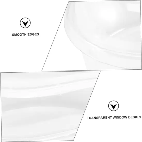50 Pcs Clear Food Containers with Lids {2}