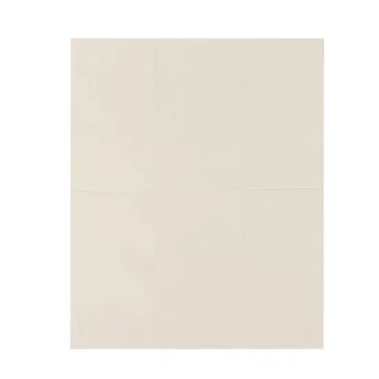 50 Plain Soft 2 Ply Dinner Table Cocktail Paper NAPKINS Ivory {1}