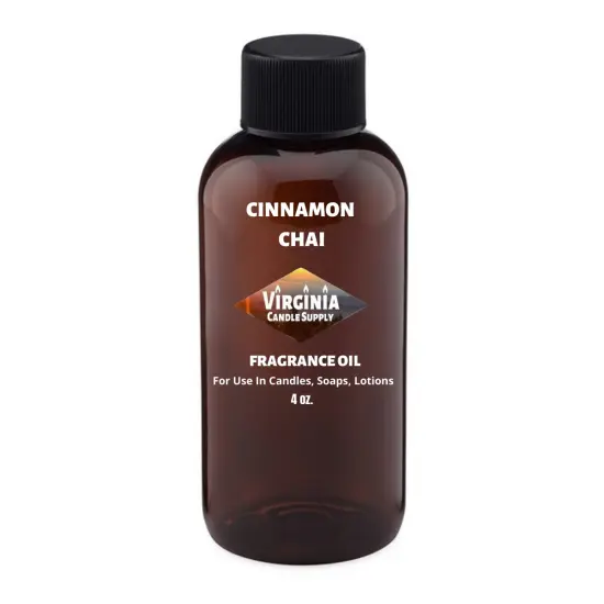 Cinnamon Chai Fragrance Oil (Our Version of the Brand Name) (4 oz Bottle) for Candle Making, Soap Making, Tart Making, Room Sprays, Lotions, Car Fresheners, Slime, Bath Bombs, Warmers&hellip; {1}