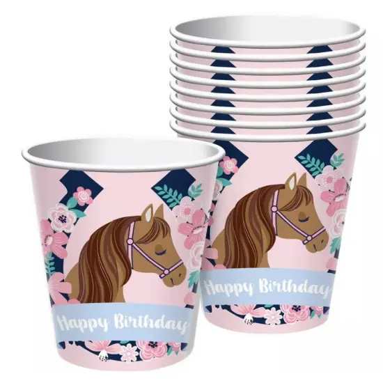 Saddle Up 9 Oz. Cup, 8ct {2}