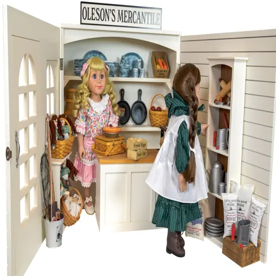 The Queen's Treasures 18 Inch Doll Furniture, Mercantile General Store Play Set {5}