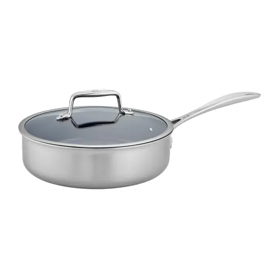 ZWILLING Clad CFX Stainless Steel Ceramic Nonstick Saute Pan {1}