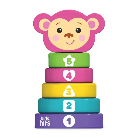 Kids Hits Wooden Stack and Play Monkey: Endless Fun in Every Stack! {1}