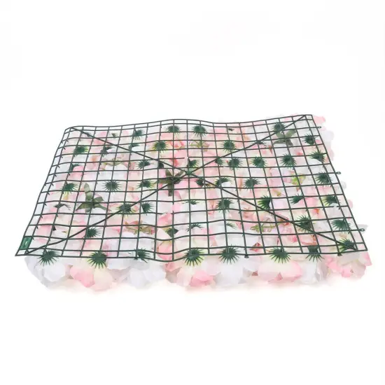 3Pcs Artificial Hydrangea Flower Wall Panels for Wedding Party Decor {3}