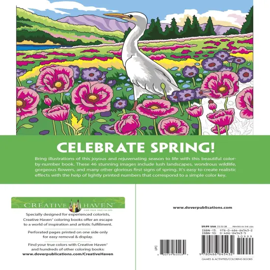 Creative Haven: Celebrate Spring Coloring Book-Softcover {2}