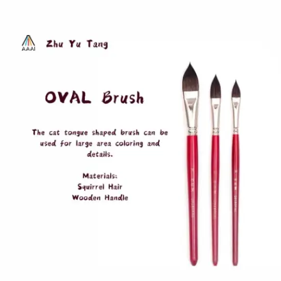 ZY TANG 2018VAL multi-use Cat Tongue shape watercolor brush {2}