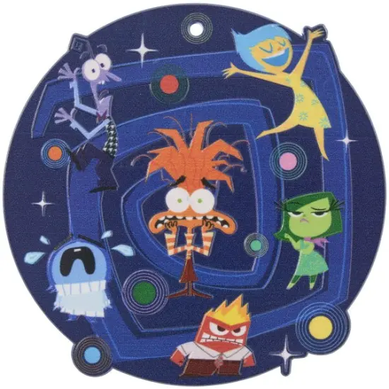 Disney and Pixar's Inside Out 2 In a Mood Layon Cake Topper {1}