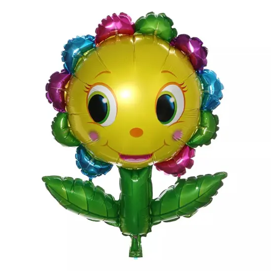 Smile Sunflowers Foil Balloons {2}