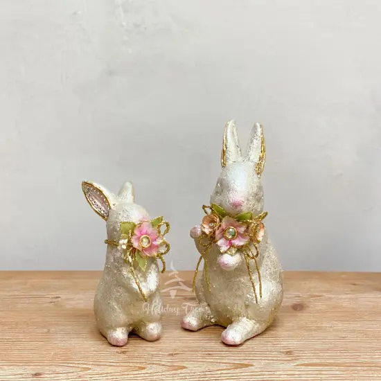 Easter Decorations - Capiz Easter Bunny {5}