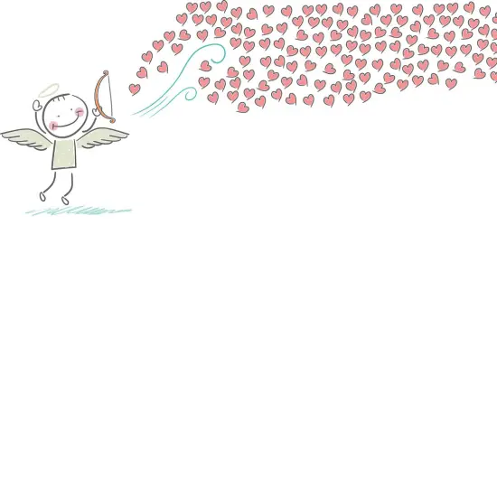 Great Papers! Bow and Arrow Valentine Stationery Letterhead, Invitations and Announcements, Printer Friendly, 8.5"x11", 80 Pack {2}