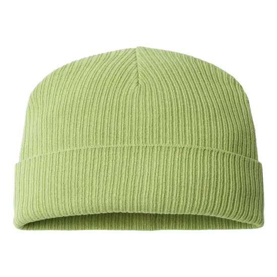 Atlantis Headwear&reg; Sustainable Cuffed Beanie Leaf green {1}
