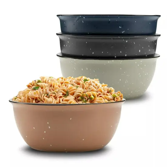 American Atelier Cereal Bowls Set of 4, 19-Ounce Microwave, and Dishwasher Safe {1}