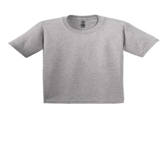 Gildan&reg; Youth Ultra Cotton Crew Neck Short Sleeve for Kids Sport grey {1}