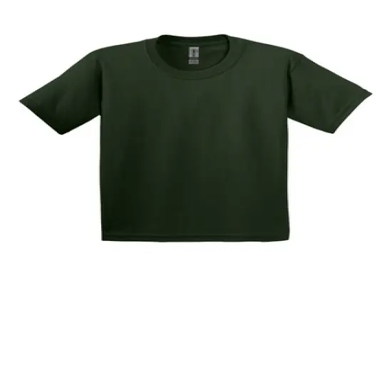 Gildan&reg; Youth Ultra Cotton Crew Neck Short Sleeve for Kids Forest {1}