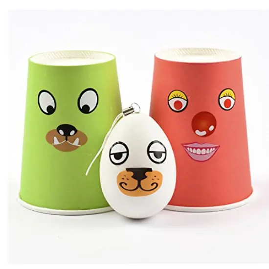 2000 Pieces Per Roll Black White Eye Stickers Labels {4}