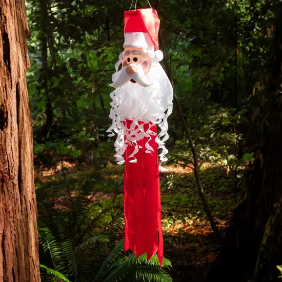 In the Breeze 5226 — Santa 3D Windsock — Fun St. Nick Holiday Christmas Outdoor Porch Decoration {2}
