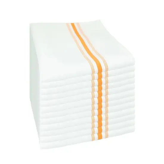 12 Pack Bistro Napkins Orange {1}