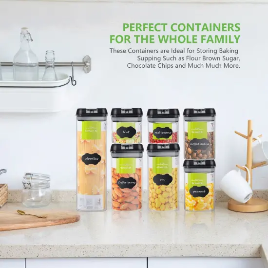 Kitchen Airtight Food Storage Containers Lids {3}