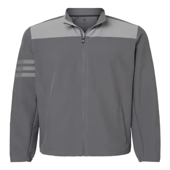 Adidas&reg; 3-Stripes Full-Zip Jacket Black/ black {3}