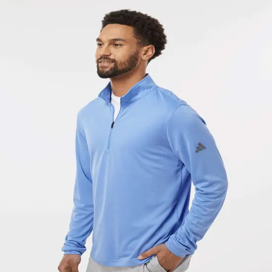 Adidas&reg; Lightweight Quarter-Zip Pullover Collegiate green {4}