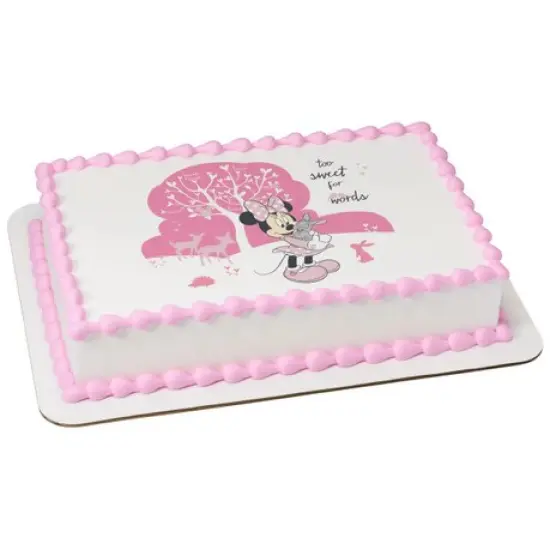 Minnie Too Sweet Edible Cake Image PhotoCake&reg; {2}