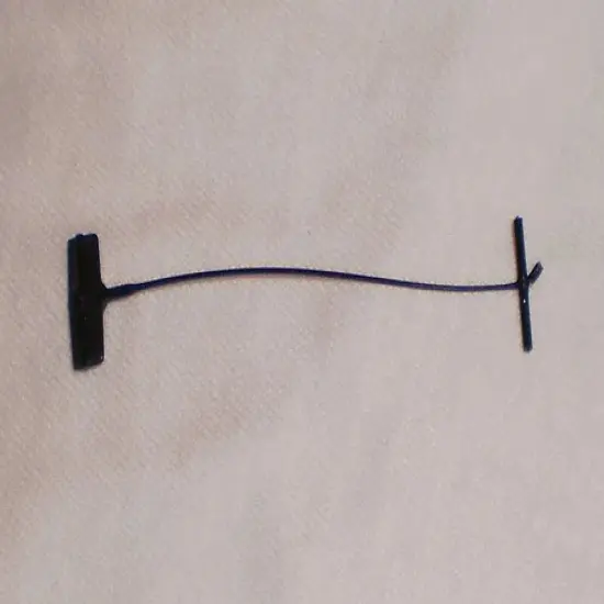 Kitcheniva 1000 Pcs. Black Standard Price Tag Tagging Tagger 2" Barbs Fasteners {1}