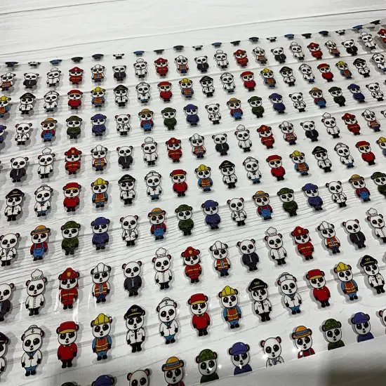 Occupational Pandas TPU Vinyl {1}